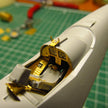 T-50 PAK-FA (Sukhoi Su-57) Fighter. Detailing set for aircraft Exterior Details, Interior Details, Jet nozzels (for Zvezda) Scale 1:72 Metallic Details MD7203