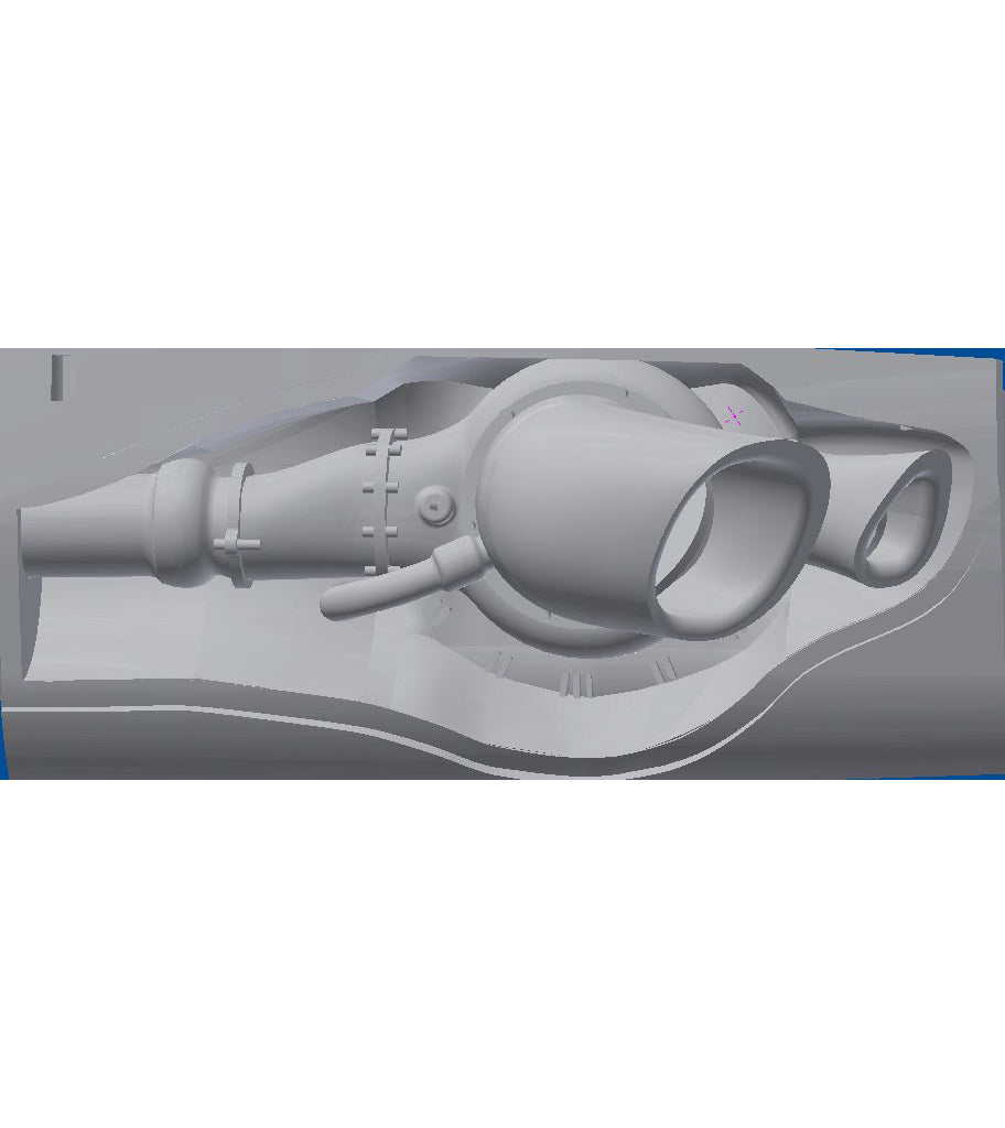 Boeing B-29 Superfortress, Detailing set Engine Cars (Engine, Compressor Exhaust, Landing Gear Bays) Scale 1:72 Photoetch, Resin (Recommended for kit: Academy) Metallic Details MD7204 - For model kit Aircraft