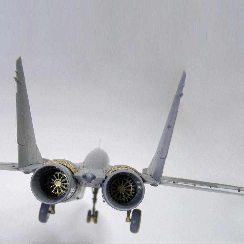 Mikoyan MiG-29. Detailing set for aircraft model Exterior and Interrior (for Zvezda) Scale 1:72 Metallic Details MD7206