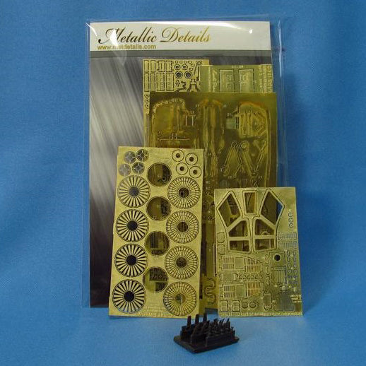 Lockheed C-141. Exterior Details, Wheel Bays (for Anigrand) Scale 1:72 Metallic Details MD7218