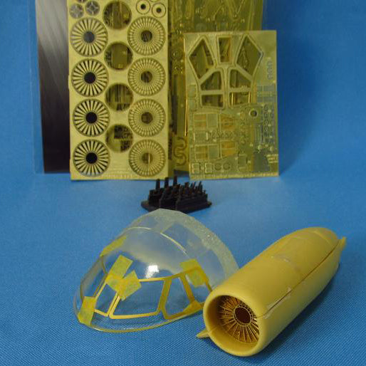 Lockheed C-141. Exterior Details, Wheel Bays (for Anigrand) Scale 1:72 Metallic Details MD7218