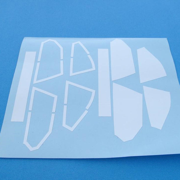 Bell AH-1G Cobra, Painting Masks Scale 1:32 (Recommended for kit: ICM) Metallic Details MDM3202 - For Helicopter Model Kit