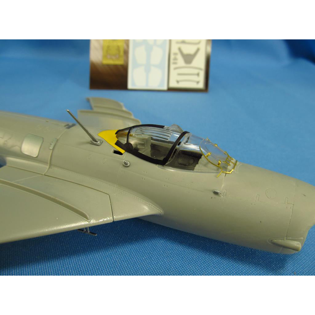 Mikoyan MiG-17PF, Exterior Details (Painting Masks, 3D-Printed, Photoetch) Scale 1:48 (Recommended for kit: HobbyBoss) Metallic Details MDM4805 - For Aircraft Models Kits