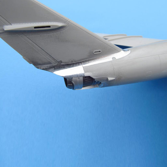 Mikoyan MiG-17, Aluminum panels (for HobbyBoss) Scale 1:48 Metallic Details MDM4806