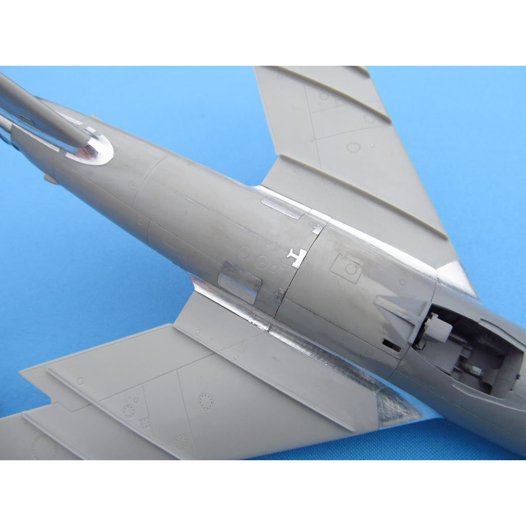 Mikoyan MiG-17, Aluminum panels (for HobbyBoss) Scale 1:48 Metallic Details MDM4806