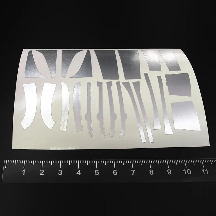 Heinkel He 111H-3 / H-6 Exterior Panels – Pre-Cut Self-Adhesive Aluminum Foil Set – Real Metal Upgrade (for ICM) Scale 1:48 Metallic Details MDM4830