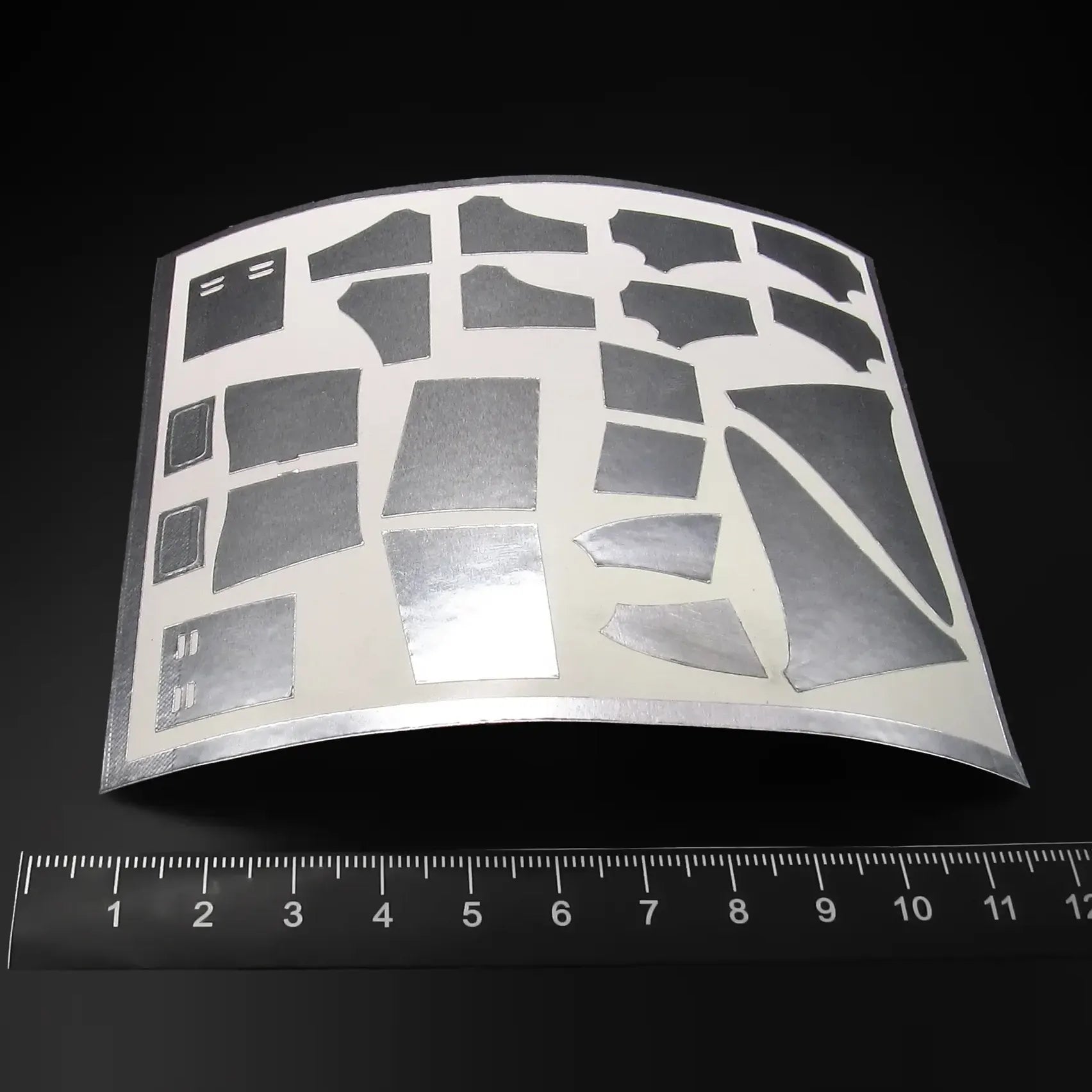 Heinkel He 111H-3 / H-6 Exterior Panels – Pre-Cut Self-Adhesive Aluminum Foil Set – Real Metal Upgrade (for ICM) Scale 1:48 Metallic Details MDM4830