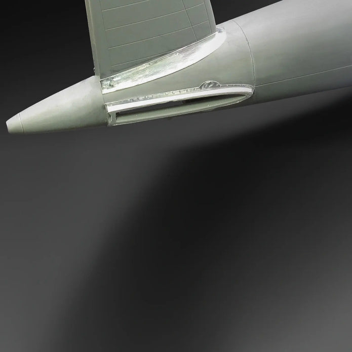 Heinkel He 111H-3 / H-6 Exterior Panels – Pre-Cut Self-Adhesive Aluminum Foil Set – Real Metal Upgrade (for ICM) Scale 1:48 Metallic Details MDM4830