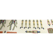 MiG-15 / MiG-17, Seat Belts (3D Decals) Scale 1:32 Metallic Details MDP32001 - For Model Kits Aircraft