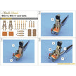 MiG-15 / MiG-17, Seat Belts (3D Decals) Scale 1:32 Metallic Details MDP32001 - For Model Kits Aircraft