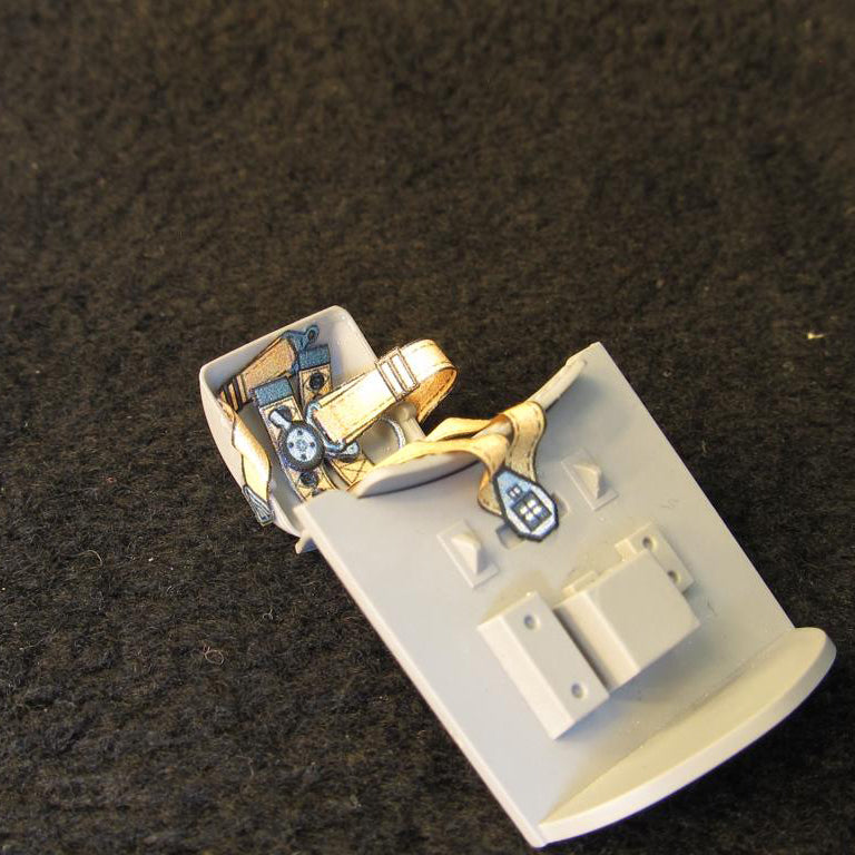 USSR Seat Belts WWII (3D Decals) Scale 1:32 Metallic Details MDP32003 - For Aircraft Model Kit