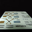 Mi-24, Seat Belts (3D Decals) Scale 1:32 Metallic Details MDP32013 - For Models Helicopter Kits