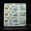 Mi-24, Seat Belts (3D Decals) Scale 1:32 Metallic Details MDP32013 - For Models Helicopter Kits