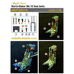 Martin-Baker Mk,10 Seat Belts (3D Decals) Scale 1:32 Metallic Details MDP32014 - For Aircraft Kit Model