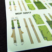 Harrier GR,3, GR,7, GR,9 Seat Belts (3D Decals) Scale 1:32 Metallic Details MDP32017 - For Model Kits Aircraft