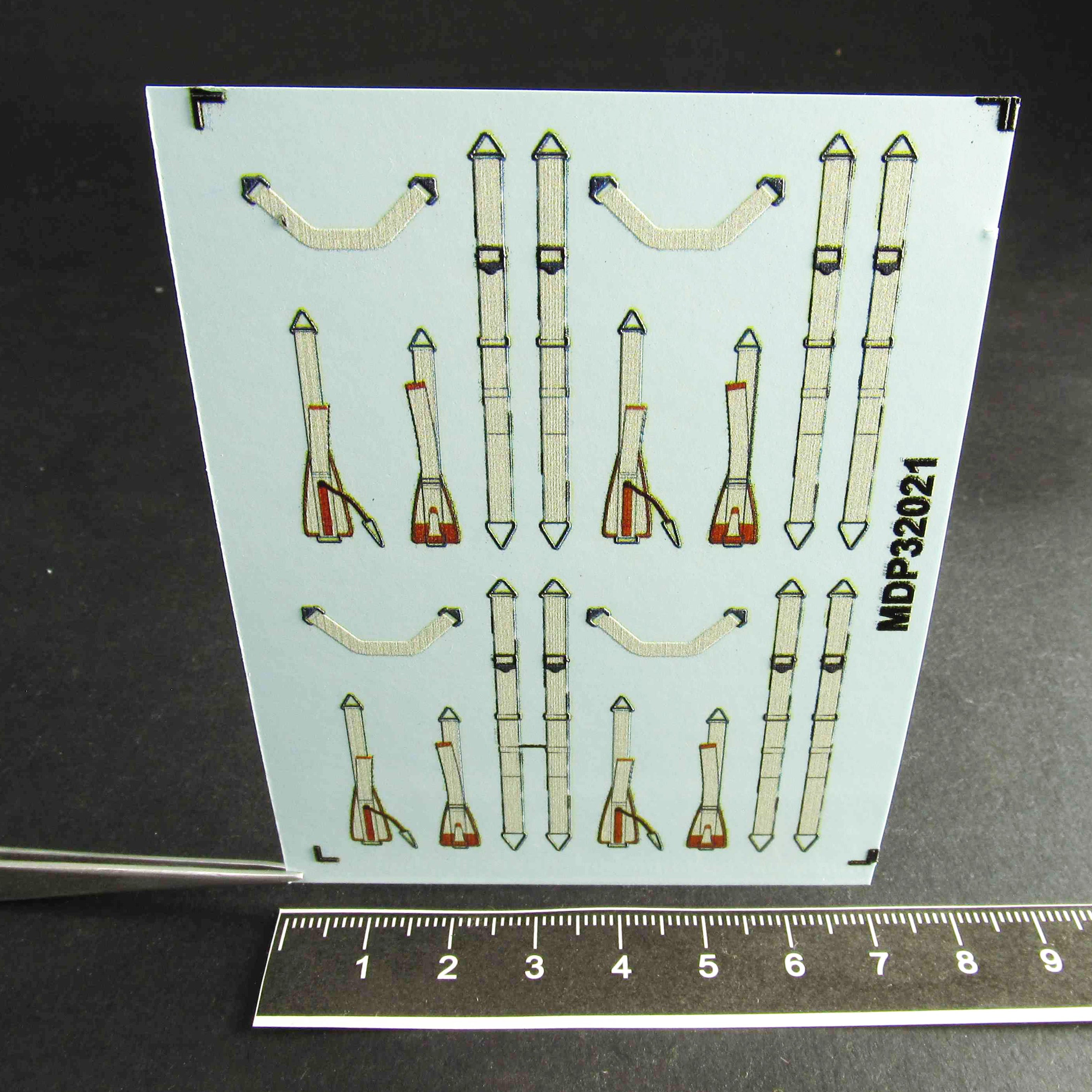 Luftwaffe Seat Belts late WWII Scale 1:32 Metallic Details MDP32021