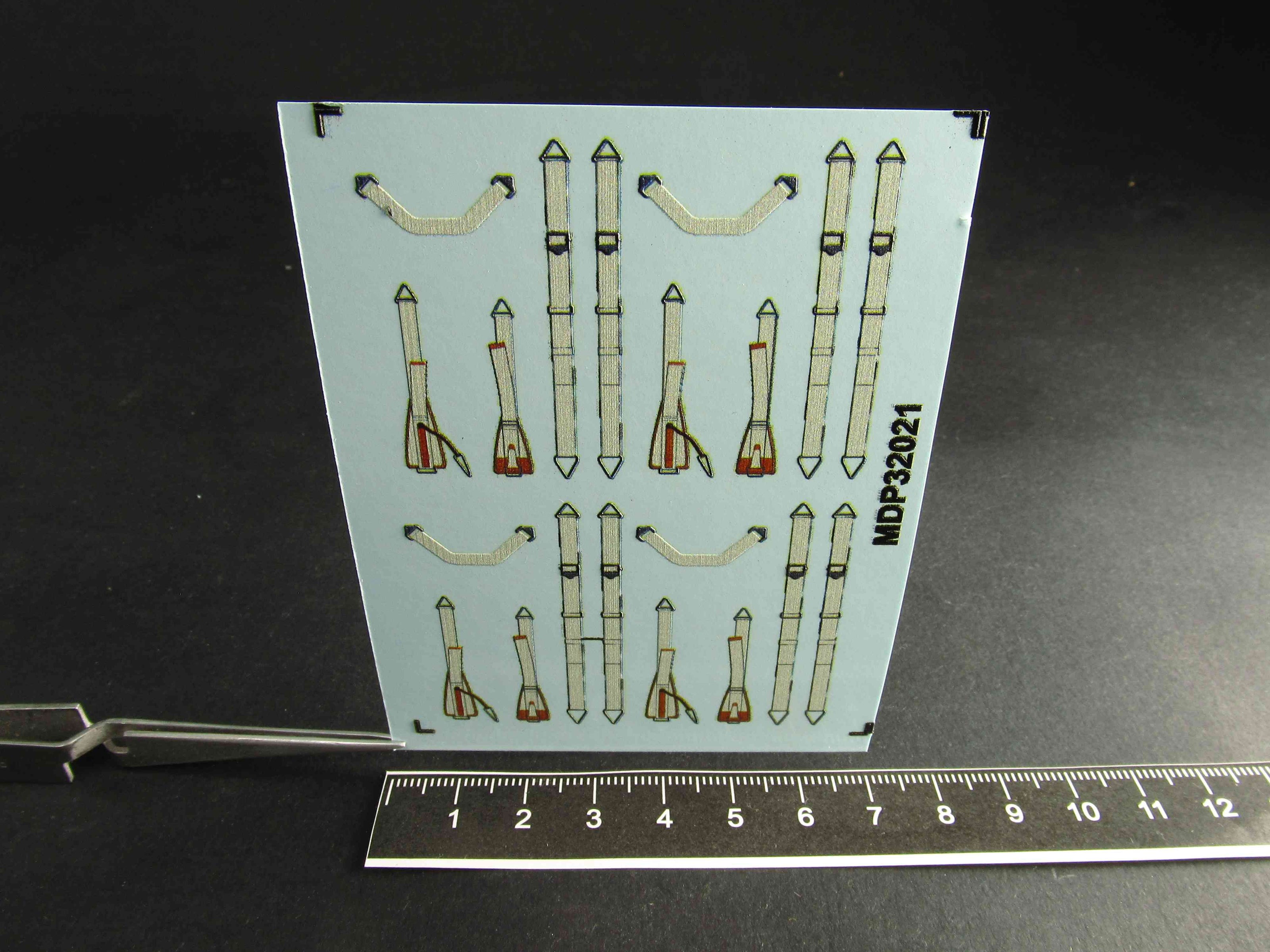 Luftwaffe Seat Belts late WWII Scale 1:32 Metallic Details MDP32021