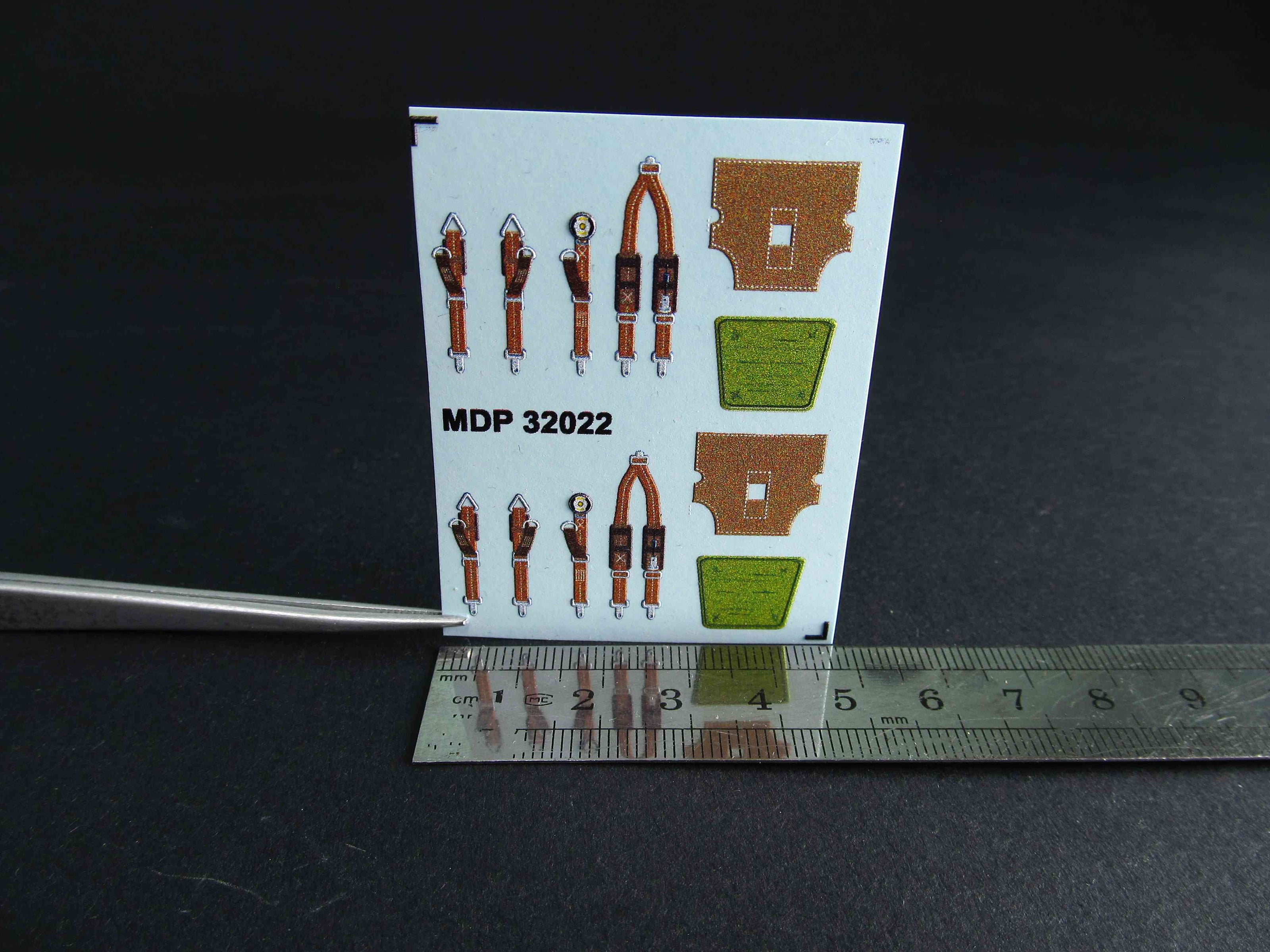 France Seat Belts WWII Scale 1:32 Metallic Details MDP32022