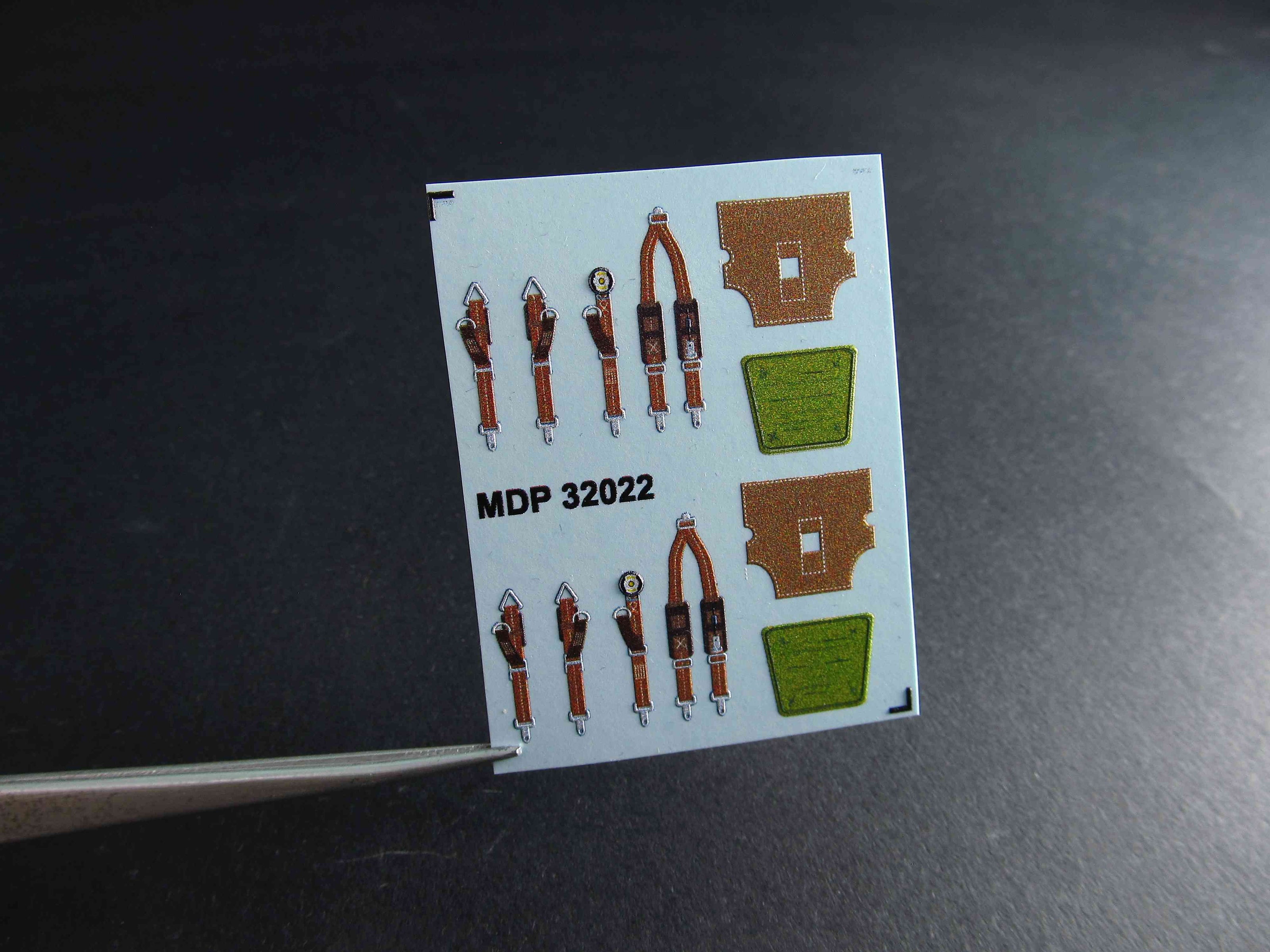 France Seat Belts WWII Scale 1:32 Metallic Details MDP32022