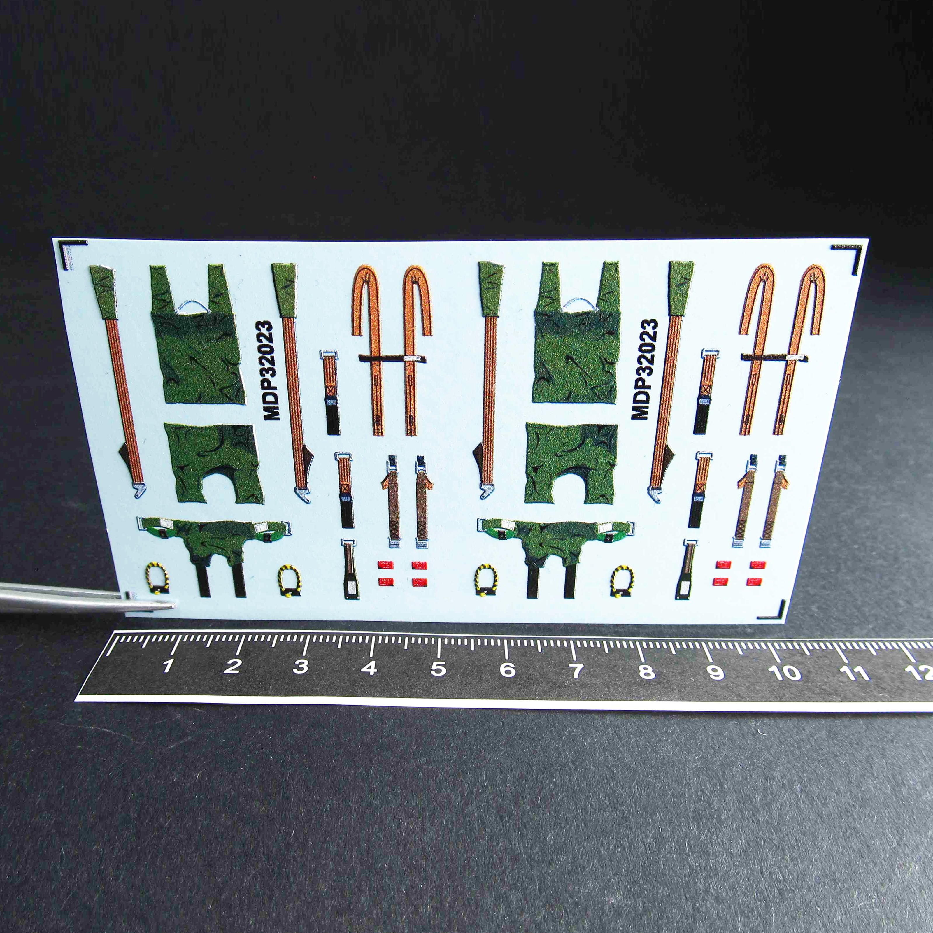 F/A-18, T-45 Seat Belts Scale 1:32 Metallic Details MDP32023