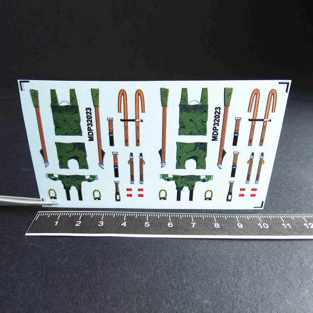 F/A-18, T-45 Seat Belts Scale 1:32 Metallic Details MDP32023