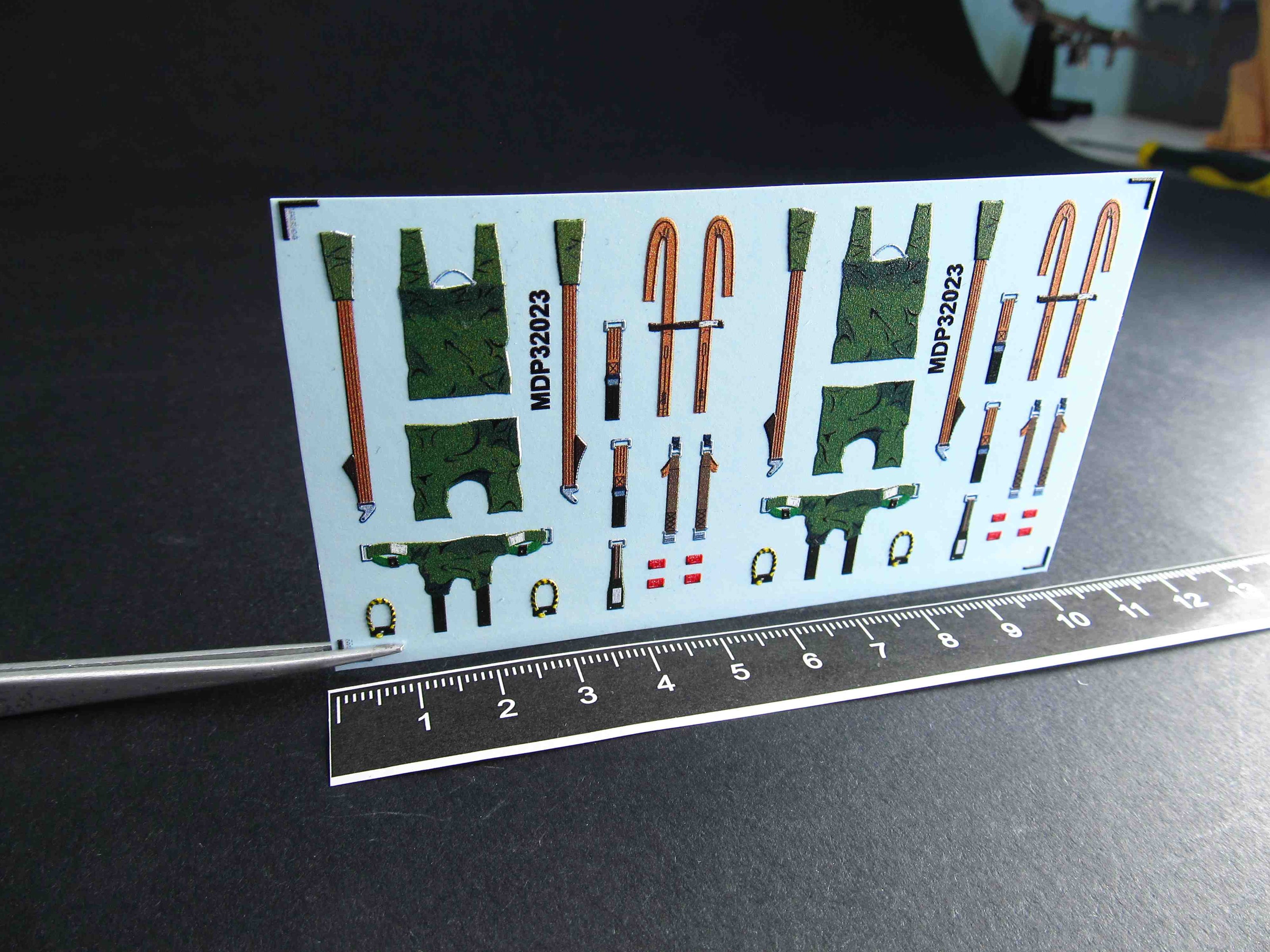 F/A-18, T-45 Seat Belts Scale 1:32 Metallic Details MDP32023