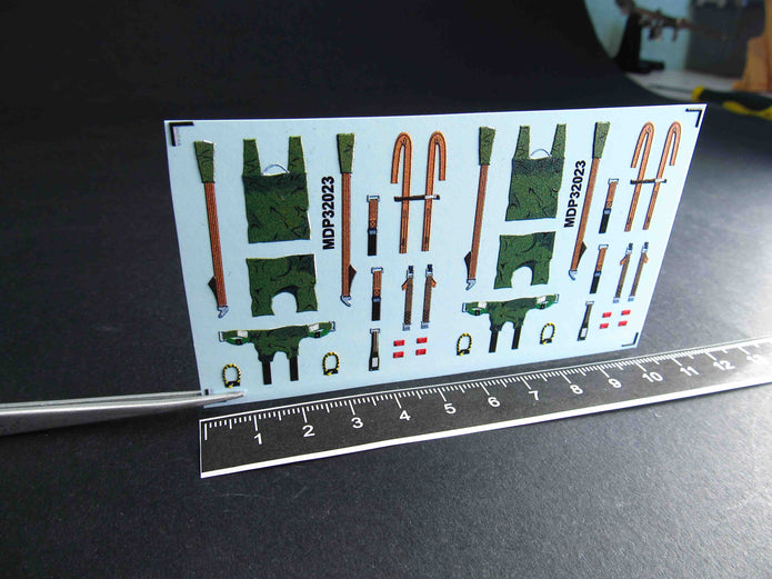 F/A-18, T-45 Seat Belts Scale 1:32 Metallic Details MDP32023