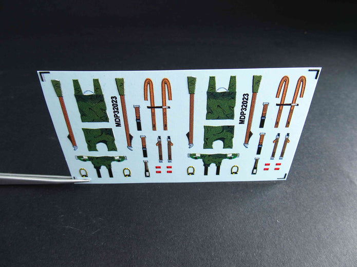 F/A-18, T-45 Seat Belts Scale 1:32 Metallic Details MDP32023