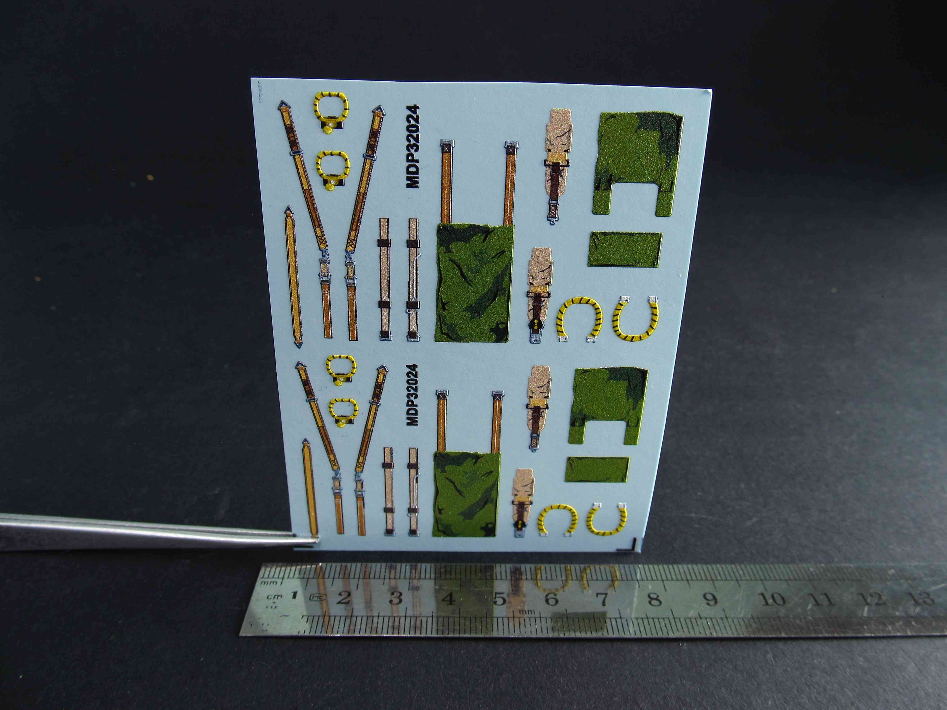 Mk-5 Seat Belts Scale 1:32 Metallic Details MDP32024