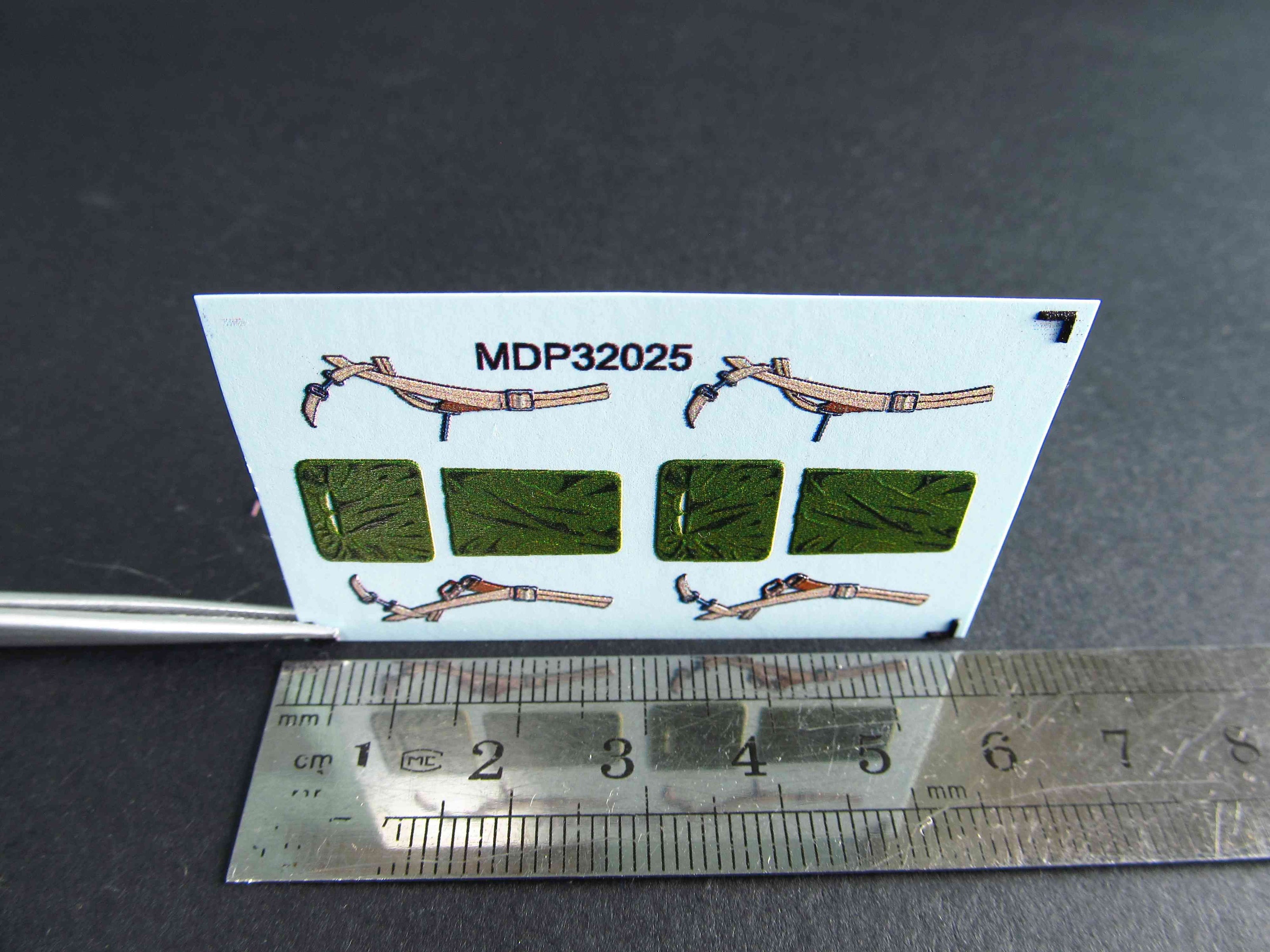 RAF and USAF Aircrew Parachutes Scale 1:32 Metallic Details MDP32025