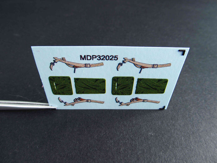 RAF and USAF Aircrew Parachutes Scale 1:32 Metallic Details MDP32025