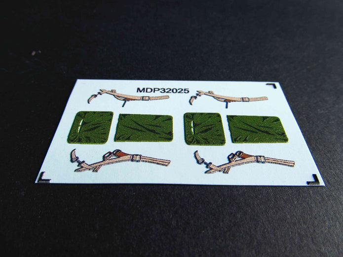 RAF and USAF Aircrew Parachutes Scale 1:32 Metallic Details MDP32025