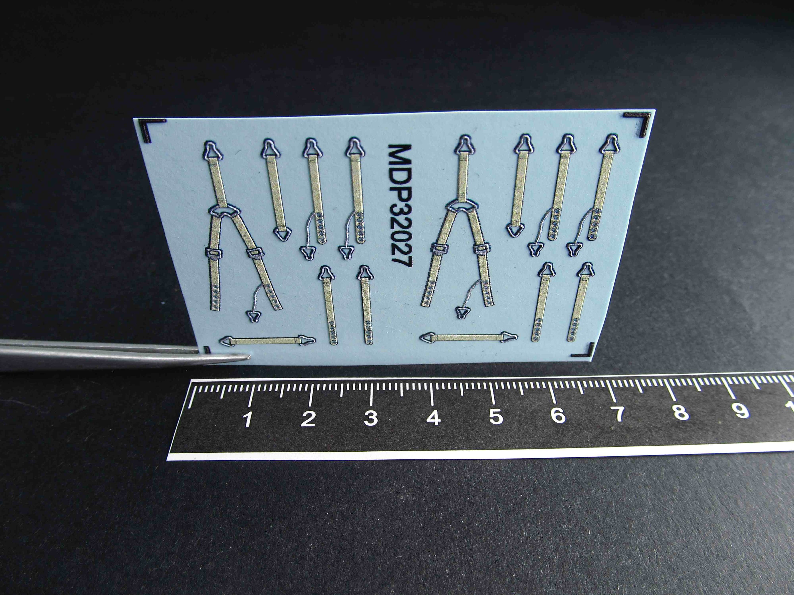 PZL P.11, PZL.23, PZL.46, PZL.37 Seat Belts Scale 1:32 Metallic Details MDP32027