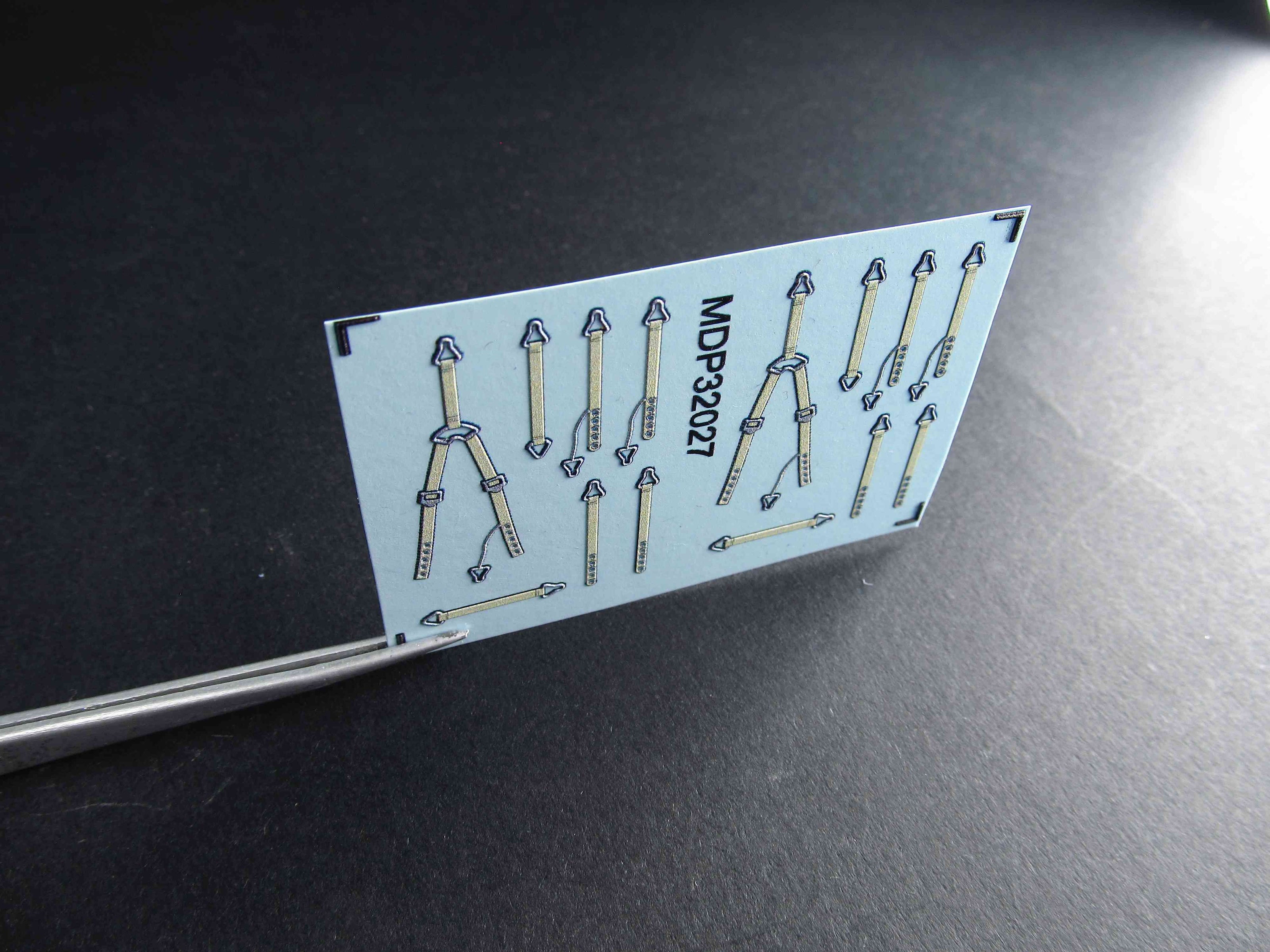 PZL P.11, PZL.23, PZL.46, PZL.37 Seat Belts Scale 1:32 Metallic Details MDP32027