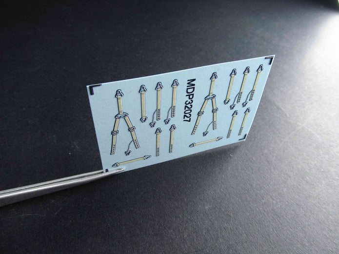 PZL P.11, PZL.23, PZL.46, PZL.37 Seat Belts Scale 1:32 Metallic Details MDP32027