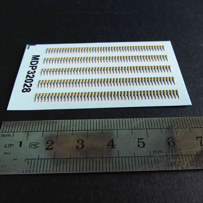 M2 Browning .50 Caliber Machine Gun ammo belts Scale 1:32 Metallic Details MDP32028