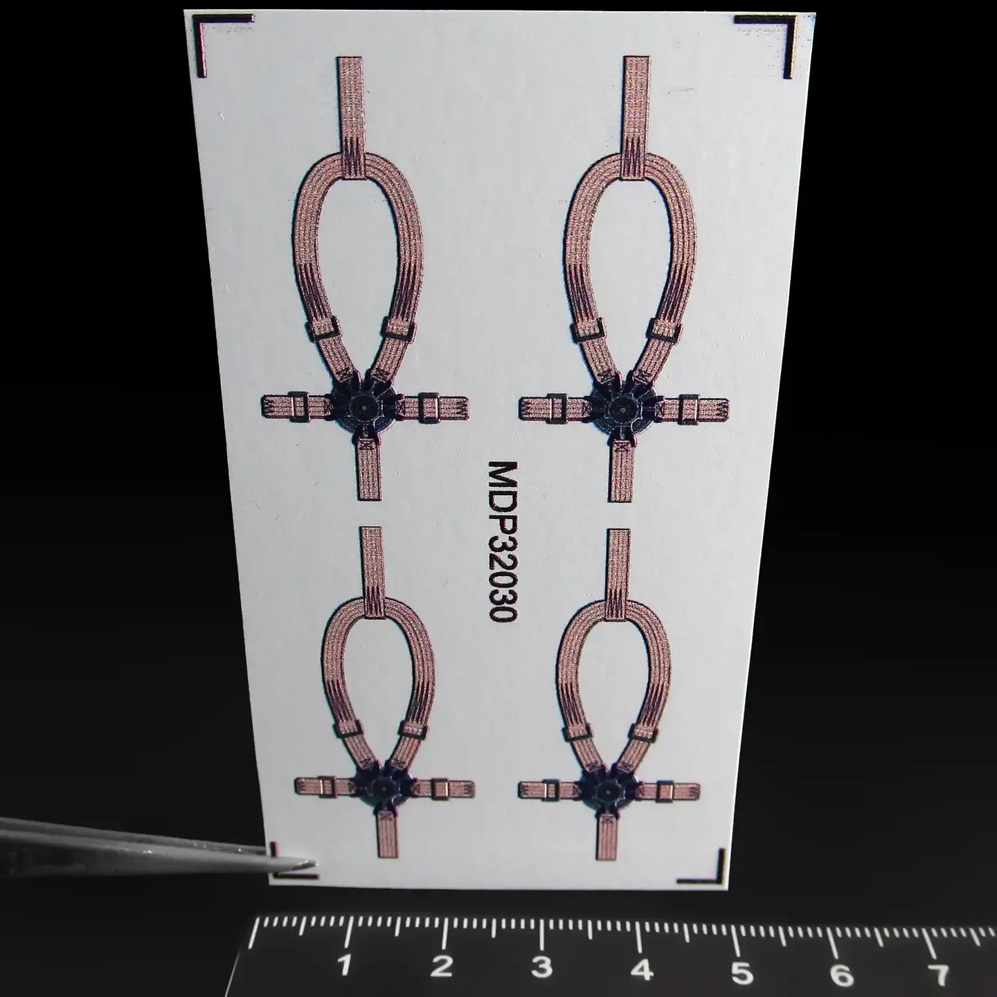 Sikorsky UH-60 seat belts for pilot seats Scale 1:32 Metallic Details MDP32030