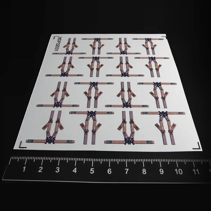 Sikorsky UH-60 seat belts for cabin seats Scale 1:32 Metallic Details MDP32031