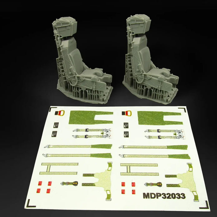 Martin-Baker Mk.9 seat belts Scale 1:32 Metallic Details MDP32033