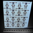 UH-60 seat belts for cabin seats Scale 1:35 Metallic Details MDP35001