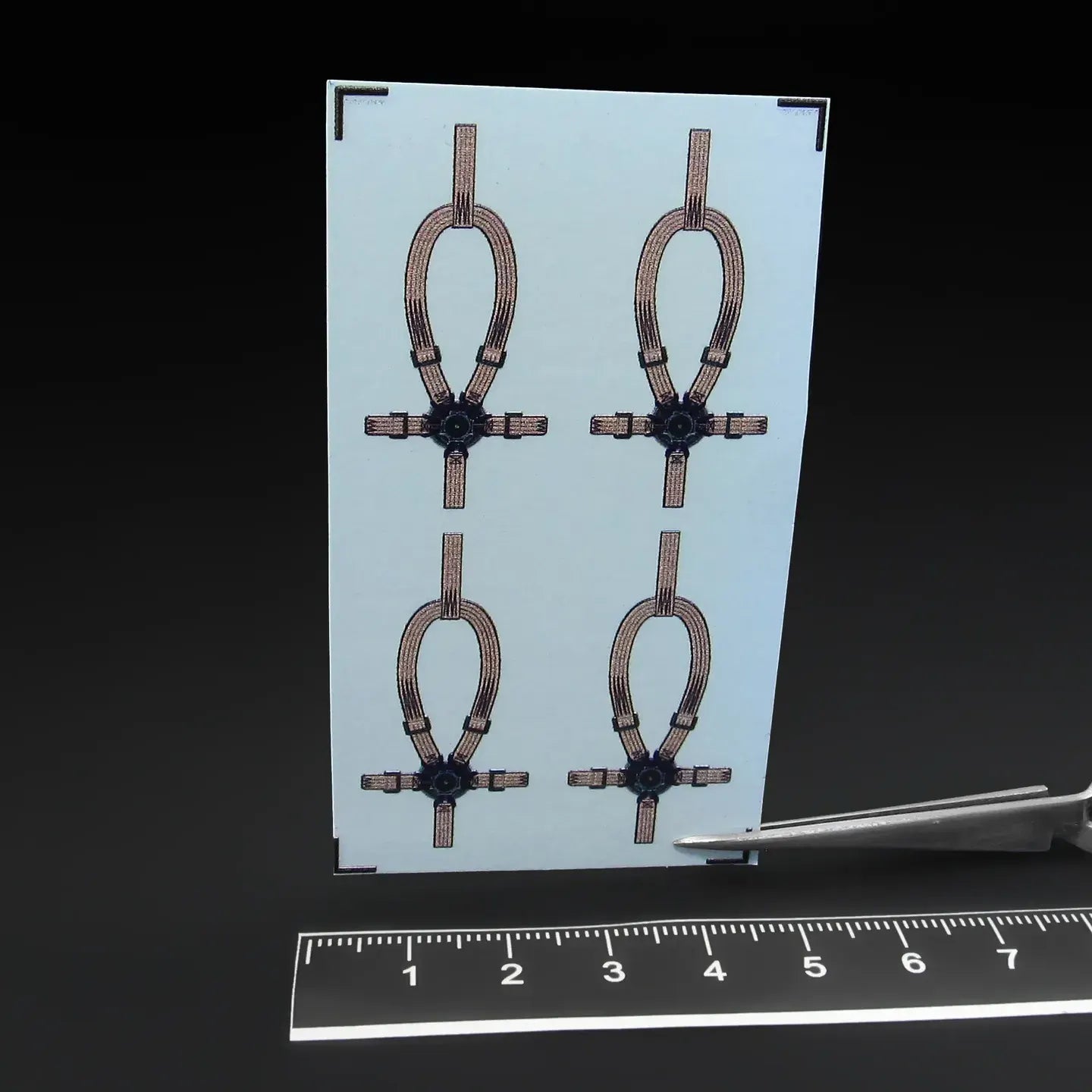 UH-60 seat belts for pilot seats Scale 1:35 Metallic Details MDP35002