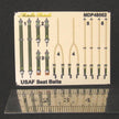 USAF Seat Belts WWII (3D Decals) Scale 1:48 Metallic Details MDP48002 - For Aircraft Model Kit