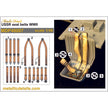 USSR Seat Belts WWII (3D Decals) Scale 1:48 Metallic Details MDP48007 - For Aircraft Models Kits