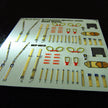 Blackburn Buccaneer, Seat Belts (3D Decals) Scale 1:48 Metallic Details MDP48016 - For Model Kits Aircraft