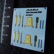Italian Seat Belts WWII (3D Decals) Scale 1:48 Metallic Details MDP48017 - For Aircraft Model Kits