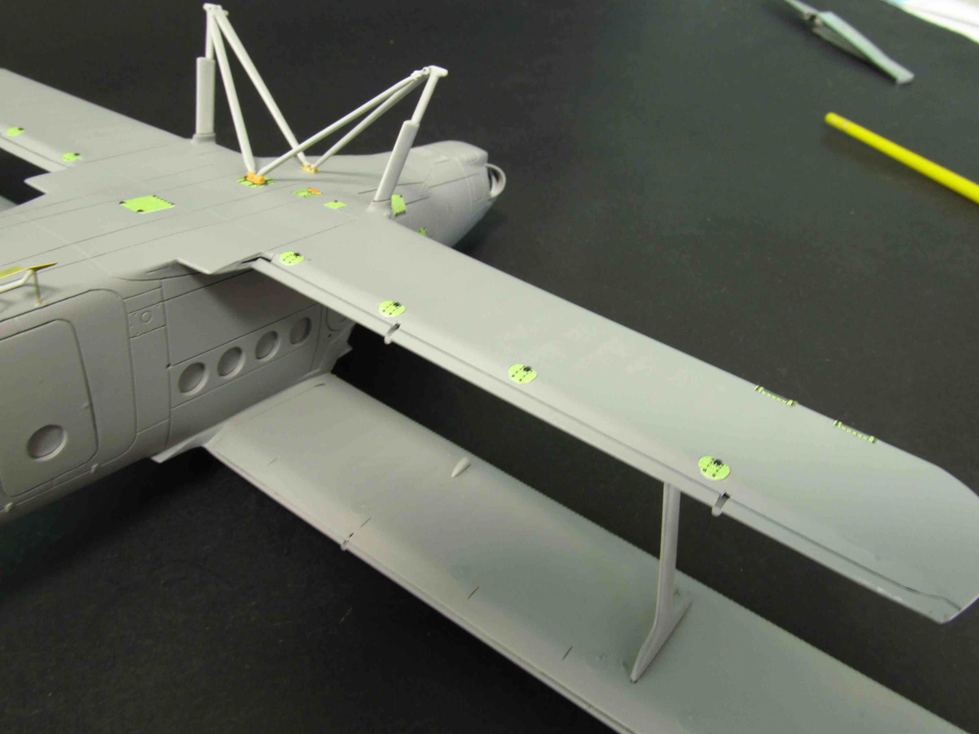 Antonov An-2, An-3. Exterior Details Scale 1:48 Metallic Details MDP48018