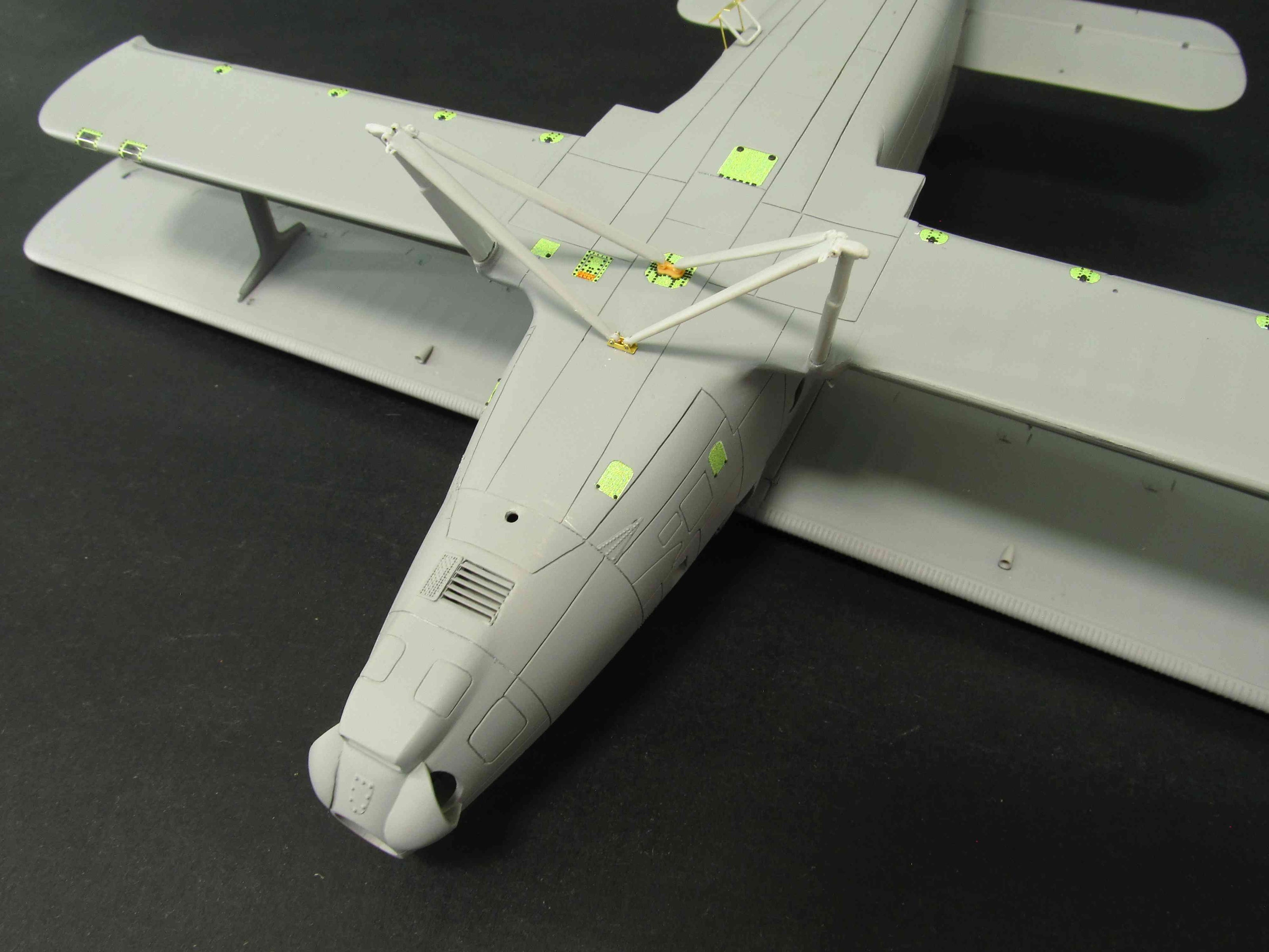 Antonov An-2, An-3. Exterior Details Scale 1:48 Metallic Details MDP48018