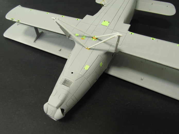 Antonov An-2, An-3. Exterior Details Scale 1:48 Metallic Details MDP48018