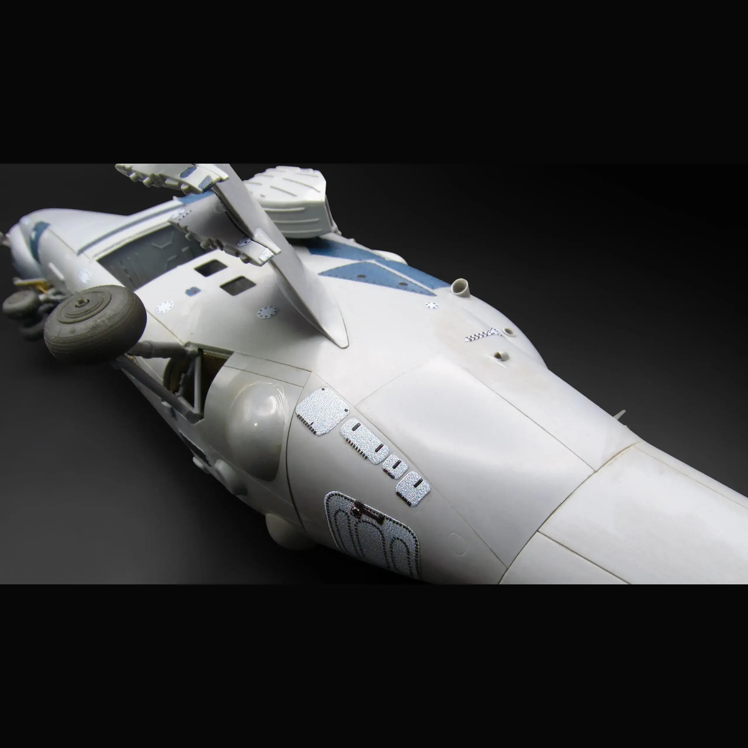 Mi-24VP Hatches and Panels (for Zvezda) Scale 1:48 Metallic Details MDP48020