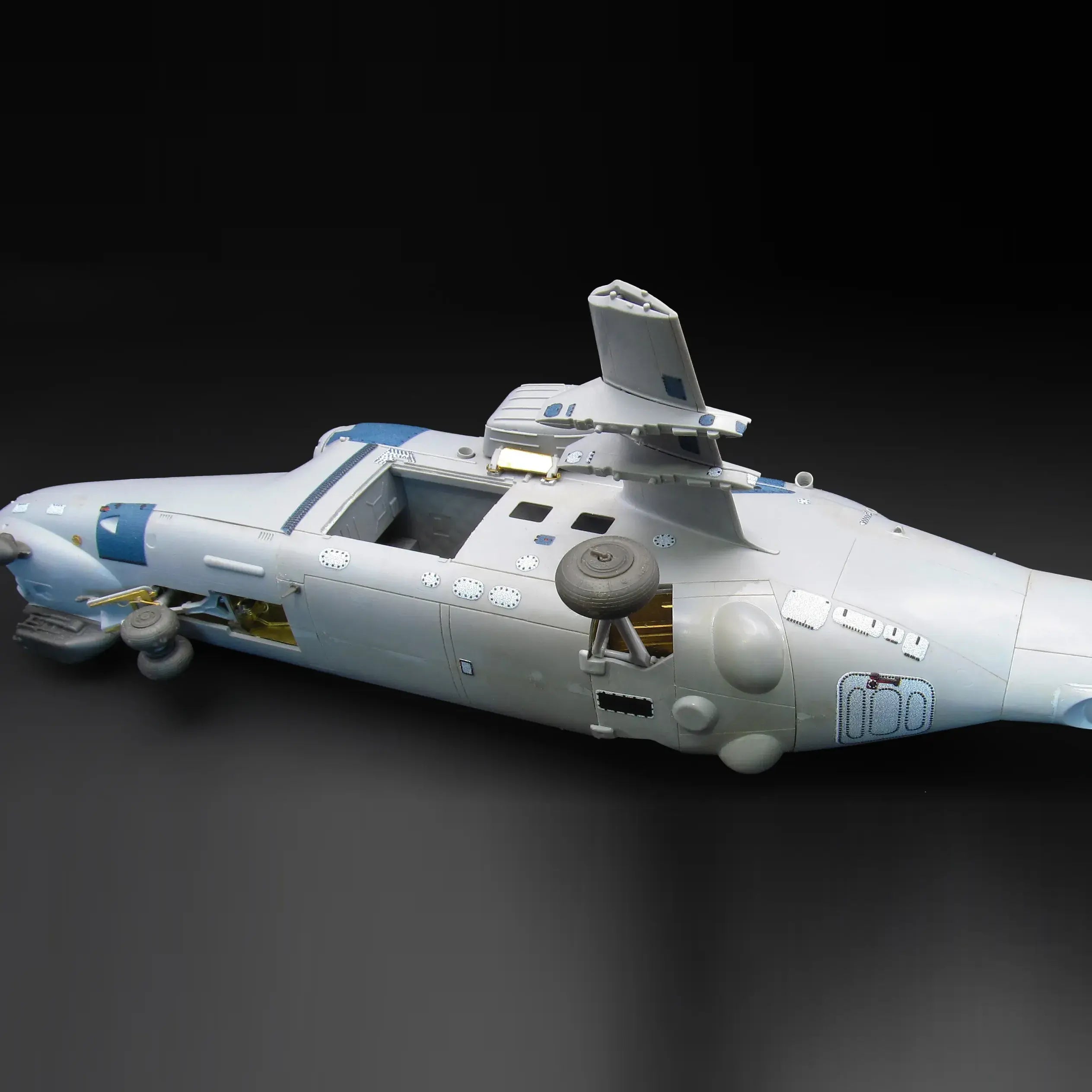 Mi-24VP Hatches and Panels (for Zvezda) Scale 1:48 Metallic Details MDP48020